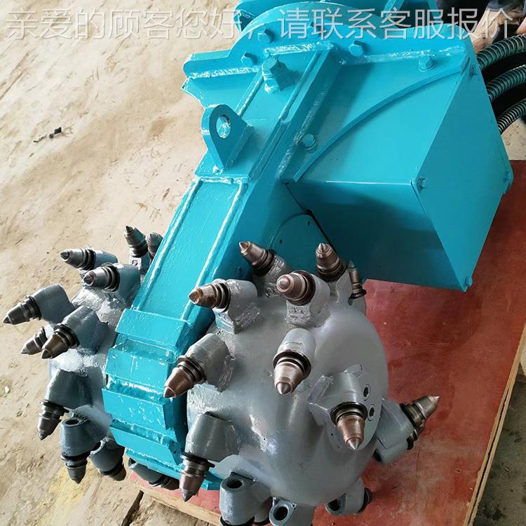 厂煤家直供铣挖机机开采挖带铣挖机H 横向液压铣挖矿设备