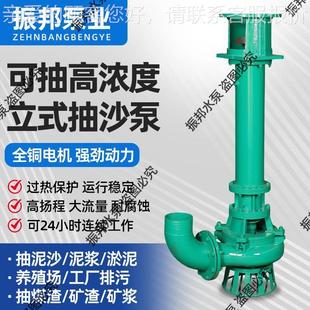 YZ立泵式 液下渣浆泵耐磨清553淤泥沙 抽沙流河底合金液质下材立式