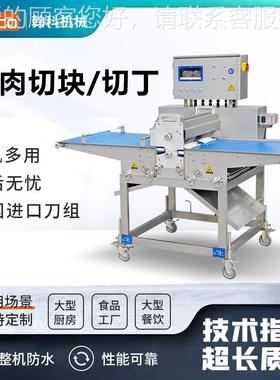 切丁机鱼USO机鸡鸭鹅肉块器全自动鲜肉类设备出口切专用