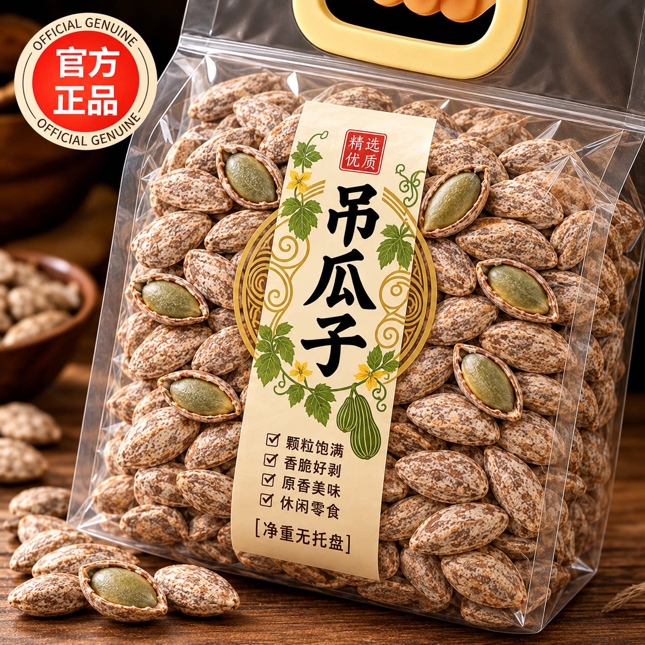 特级吊瓜子官方旗舰店2026新货大颗粒奶油椒盐原味特大瓜蒌炒货