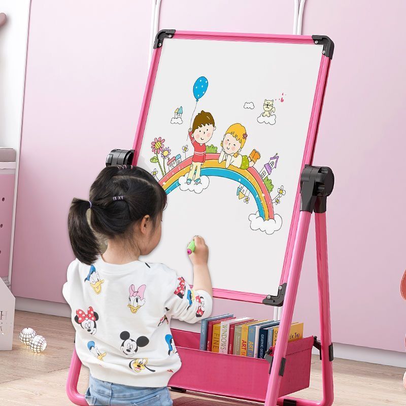幼儿支架式磁性双面可擦黑白画板