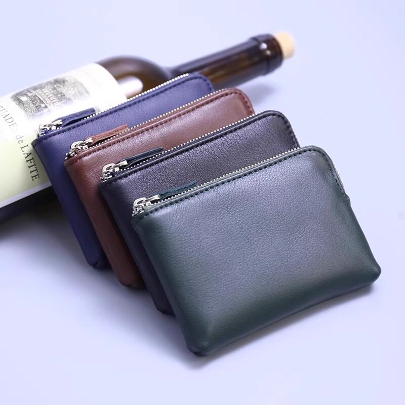 2025新款日韩高级质感钥匙包复古卡夹拉链零钱包男女通用迷你卡包,箱包皮具/热销女包/男包,钱包,淘宝优惠券,粉丝福利购,淘宝优惠卷