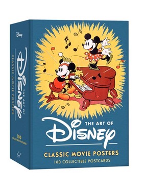 现货 英文原版 迪士尼奇妙艺术经典电影海报 100张明信片 The Art of Disney:Classic Movie Posters 100 Postcards 9781797200880