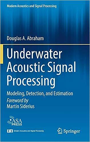 预订 Underwater Acoustic Signal Processing: Modeling 9783319929811