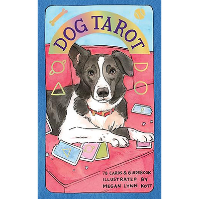 预订 英文原版 狗狗塔罗牌:78张卡片和指南 Dog Tarot: 78 Cards and Guidebook 9781797224350