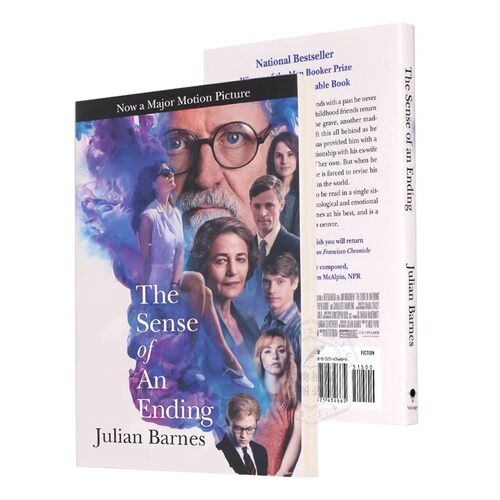 终结的感觉 电影封面版 英文原版 THE SENSE OF AN ENDING MTI 朱利安巴恩斯Julian Barnes 曼布克奖得主 全国畅销书 平装 进口书