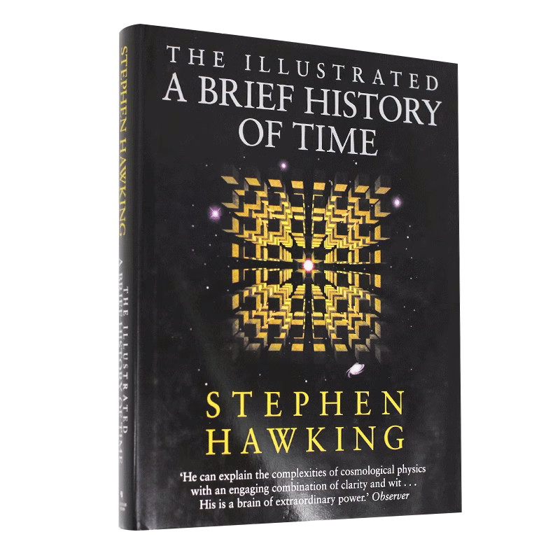 时间简史插图版 英文原版 The Illustrated Brief History Of Time 斯蒂芬霍金 科学巨作宇宙知识自然科学科技畅销科普 精装进口书