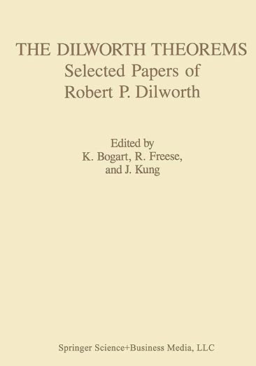 预订 进口原版 The Dilworth Theorems:Selected Papers of Robert P Dilworth (Contemporary Mathemati... 9781489935601 书籍/杂志/报纸 科学技术类原版书 原图主图