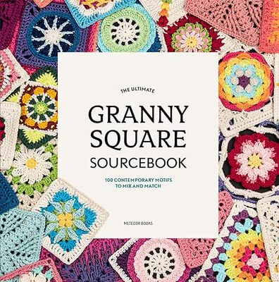 【3-6周达】进口原版 The Ultimate Granny Square Sourcebook:100 Contemporary Motifs to Mix and Match 9789491643293