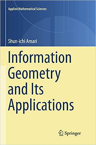 【3-6周达】信息几何及其应用 Information Geometry and Its Applications (Applied Mathematical Sciences, 194) 9784431567431