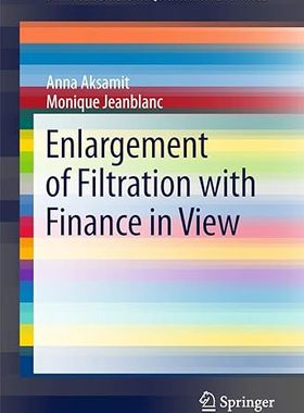 现货 英文原版 Enlargement of Filtration with Finance in View (SpringerBriefs in Quantitative Finance) 9783319412542