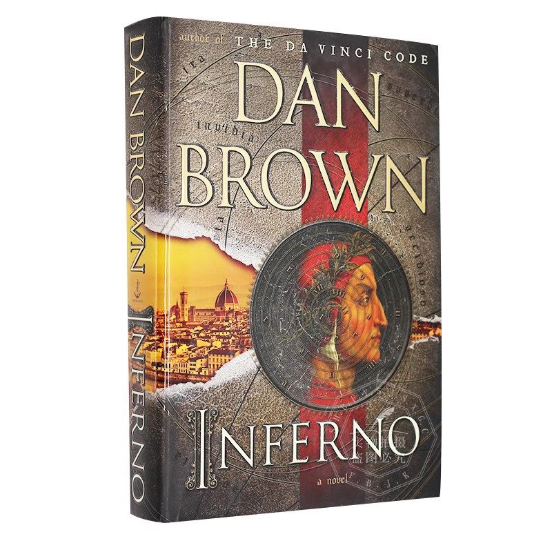 【轻瑕】现货 英文原版 Dan Brown 丹布朗 Inferno 侦探悬疑小说 Robert Langdon 罗伯特兰登/达芬奇密码系列 精装 9780385537858