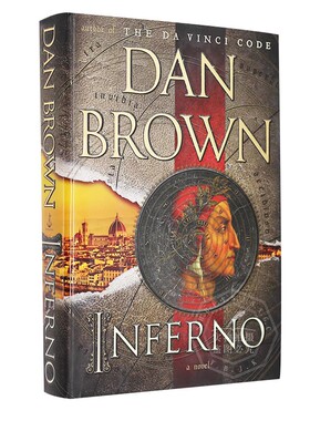 【轻瑕】现货 英文原版 Dan Brown 丹布朗 Inferno 侦探悬疑小说 Robert Langdon 罗伯特兰登/达芬奇密码系列 精装 9780385537858