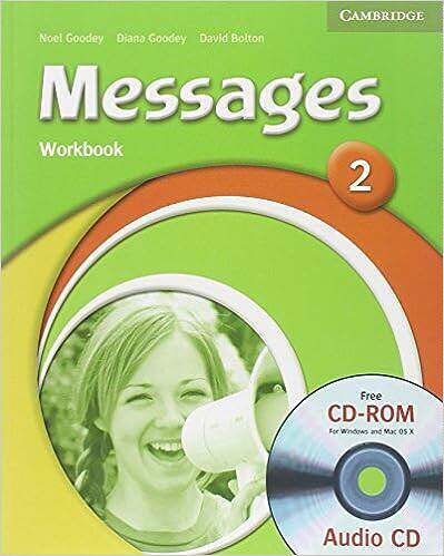 现货 英文原版 信息 2工作手册（附音频 CD/CD-ROM）[附光盘Messages 2 Workbook with Audio CD/CD-ROM [With 9780521696746