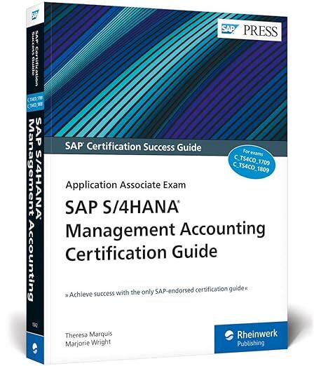 现货 英文原版 SAP S/4HANA Management Accounting Certification Guide:Application Associate Exam (SAP PRESS) 9781493218424