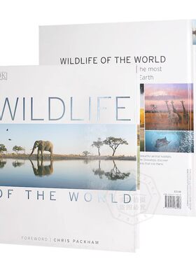 世界野生动植物 英文原版 Wildlife of the World 与动物面对面 观看世界野生动植物的机会 亚马逊雨林 喜马拉雅山 精装 进口书
