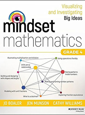 【3~6周达】 Mindset Mathematics:Visualizing and Investigating Big Ideas, Grade 4 9781119358800