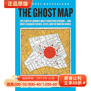预订 幽灵地图:伦敦最恐怖流行病的故事 The Ghost Map:The Story of London's Most Terrifying Epid 9781594482694