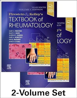 【3-6周达】进口原版 Firestein & Kelley’s Textbook of Rheumatology, 2-Volume Set 9780323639200