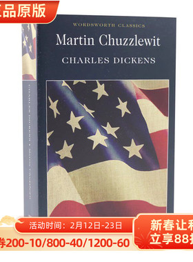 马丁翟述伟 英文原版 Martin Chuzzlewit 进口小说 查尔斯狄更斯 Charles Dickens 英国文学名著 Wordsworth 平装 Paperback