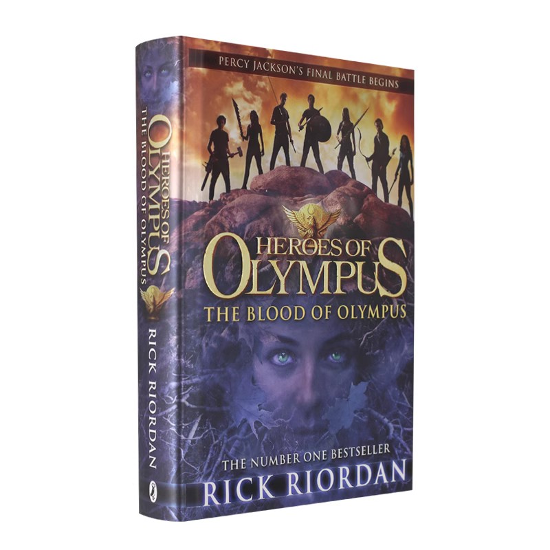 波西杰克逊 第二部 英文原版 Heroes of Olympus: 5 The Blood of Olympus 奥林匹斯之血 Rick Riordan 雷克莱尔顿 进口小说 平装