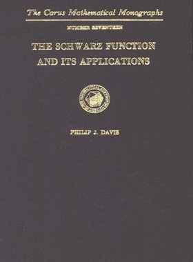 现货 英文原版 The Schwarz Function and Its Applications (Carus Mathematical Monographs, 17) 9780883850466