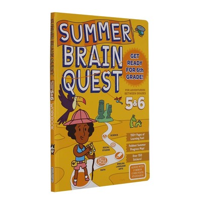 Summer Brain Quest: Between Grades 5 & 6 英文原版 美国小学生全科练习 暑假练习册 5年级升6年级 进口教材 平装 Paperback