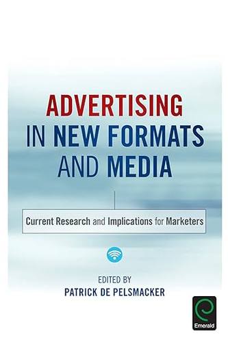 现货 英文原版 Advertising in New Formats and Media:Current Research and Implication... 9781785603136