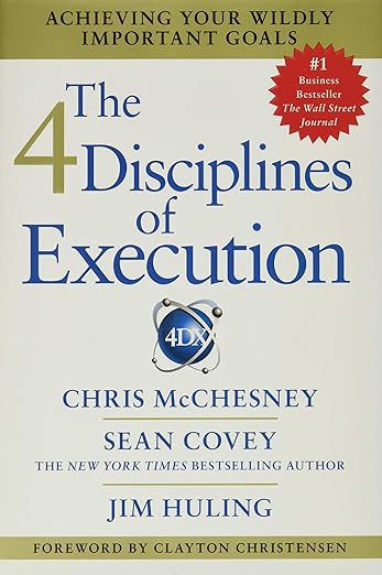 预订 进口原版 The 4 Disciplines of Execution:Achieving Your Wildly Important Goals 9781451627053