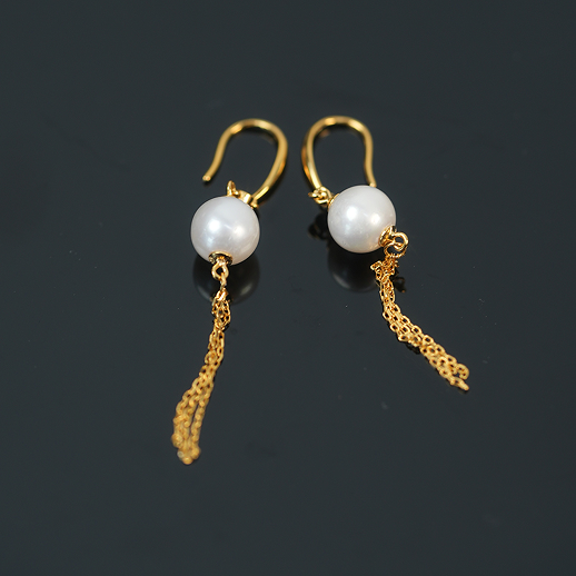 Audrey PearlS925银淡水珍珠耳饰8-9mm V201-D503,珠宝/钻石/翡翠,耳饰,淘宝优惠券,粉丝福利购,淘宝优惠卷