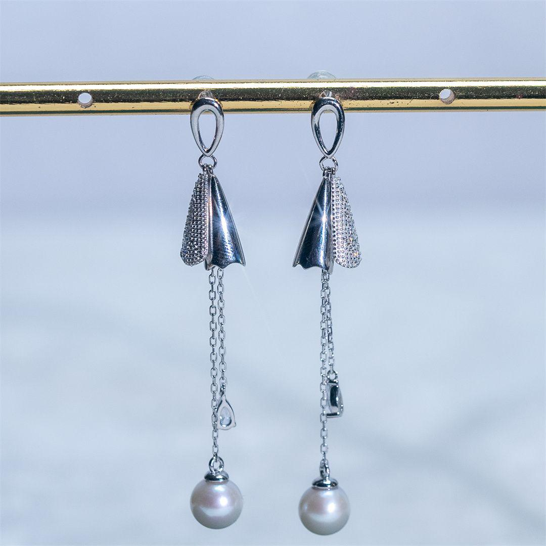 Audrey PearlS925银淡水珍珠耳饰7-8mm V201-D619,珠宝/钻石/翡翠,耳饰,淘宝优惠券,粉丝福利购,淘宝优惠卷