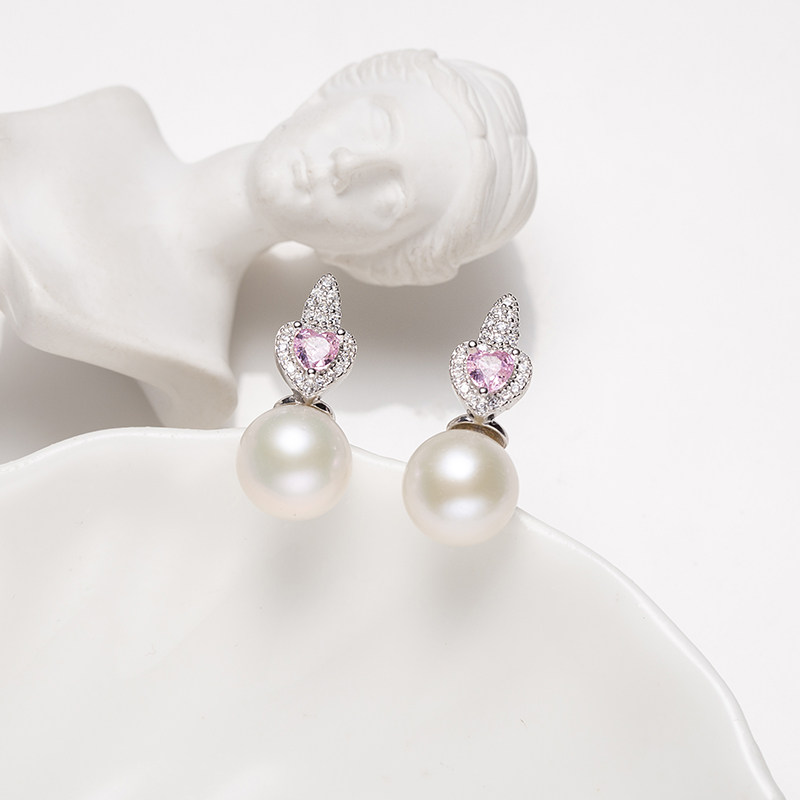 Audrey PearlS925银淡水珍珠耳饰10mm V201-D464,珠宝/钻石/翡翠,耳饰,淘宝优惠券,粉丝福利购,淘宝优惠卷