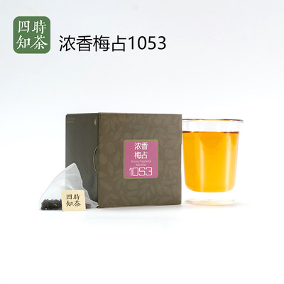 四時知茶浓香梅占1053闽南茶原味叶清醇甘甜梅花香乌龙茶12包装