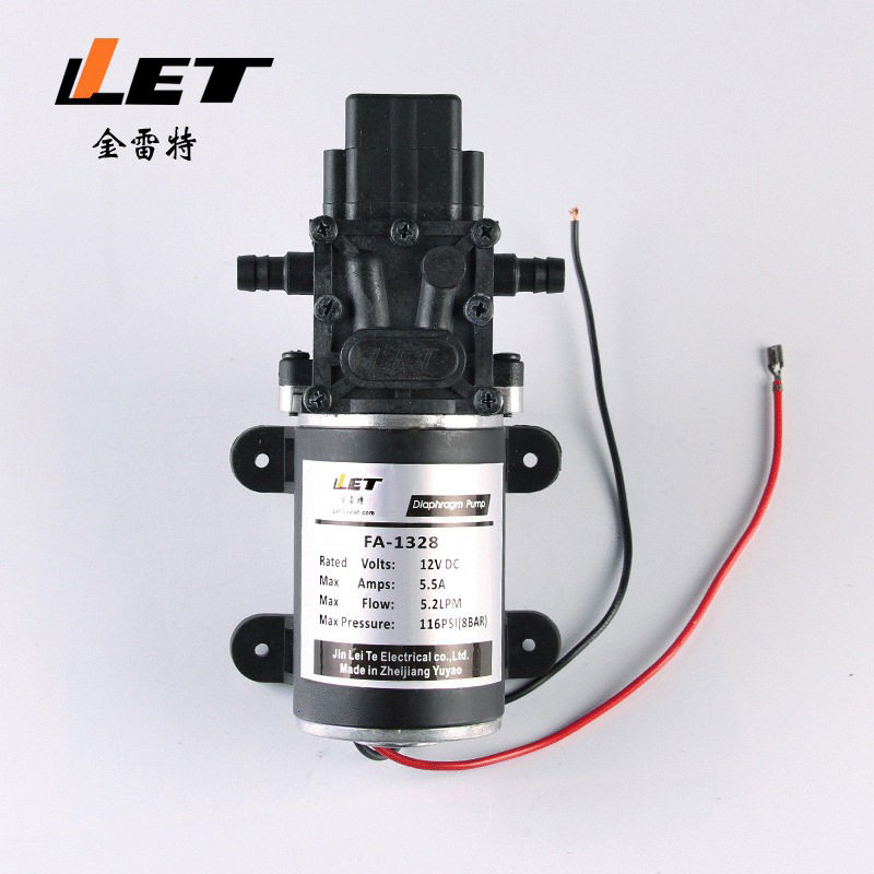 批发微型高压水隔膜泵 FA-1328 微型隔膜泵 12v 24v 48v