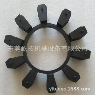 离心式曝气机联轴器FLENDER弗兰德BWN112-120-127 10瓣黑色弹性体