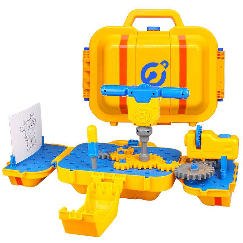 奥迪双钻超级飞侠5多多酷炫超级工具箱大号套装多多的工具箱玩具