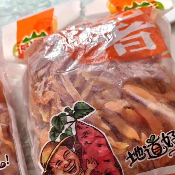 特价红薯干地瓜干农家自软糯红番薯条充饥年货健康零食品