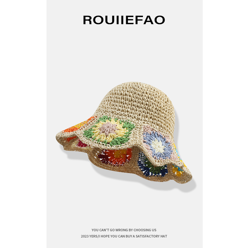 ROUIIEFAO草帽出游休闲女春夏