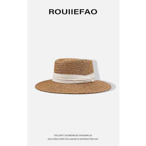 ROUIIEFAO草帽出游优雅女春夏