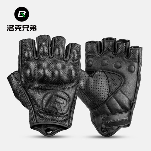 洛克兄弟骑行手套夏季薄款防摔