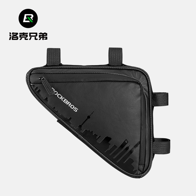 洛克兄弟自行车包三角包防水图片