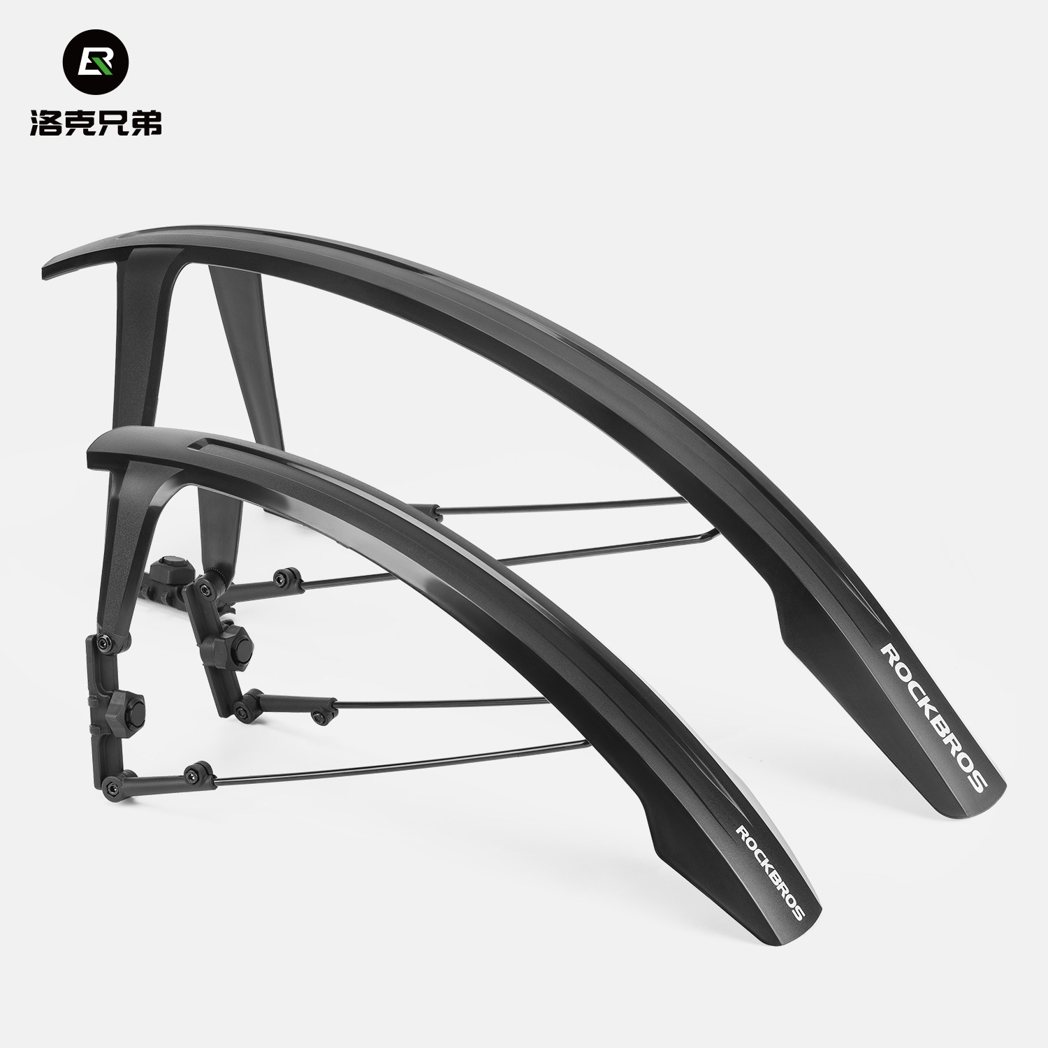 洛克兄弟公路自行车挡泥板平把砾石瓜车山地车700C泥瓦泥除防雨板