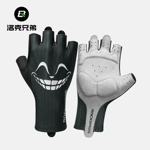 洛克兄弟骑行手套半指手套