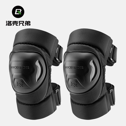 洛克兄弟摩托车护具护膝机车骑行护腿男女防摔防撞透气骑士装备