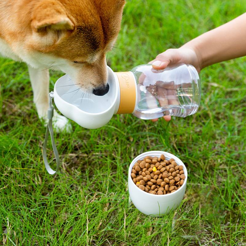 宠物外出随行杯狗狗出行云朵水杯小狗水壶式饮水器喂食器用品