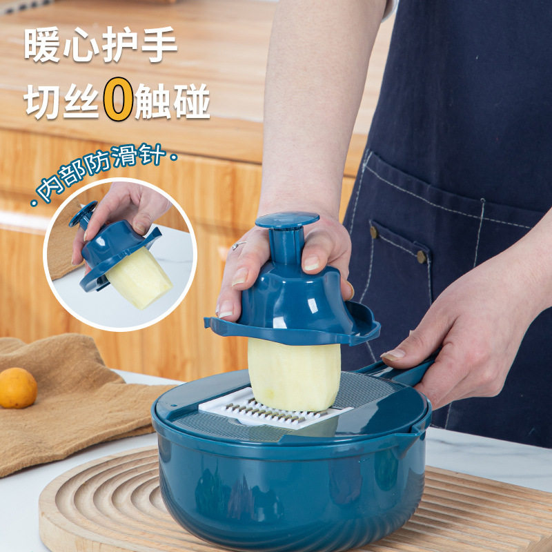 厨房用品多功能切菜器土豆胡萝卜切丝器家用刮擦丝刨丝擦子切片器