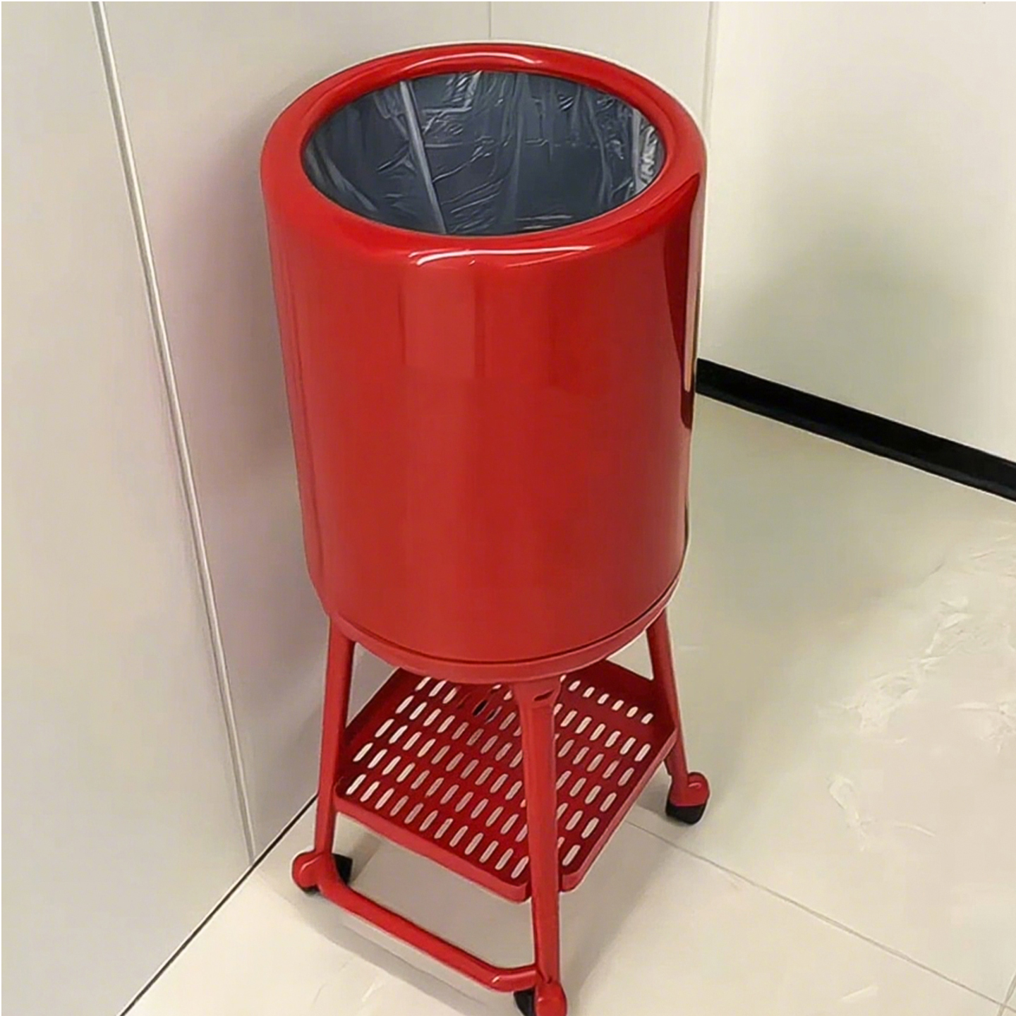 厨房好物免弯腰垃圾桶加厚纸篓