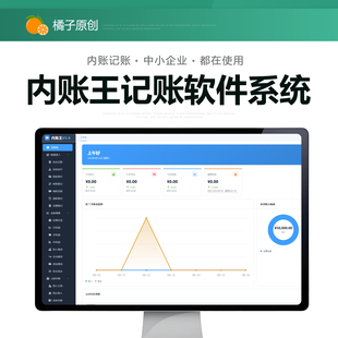 公司财务会计出纳内账管理excel表格单机软件系统收支记账应应付