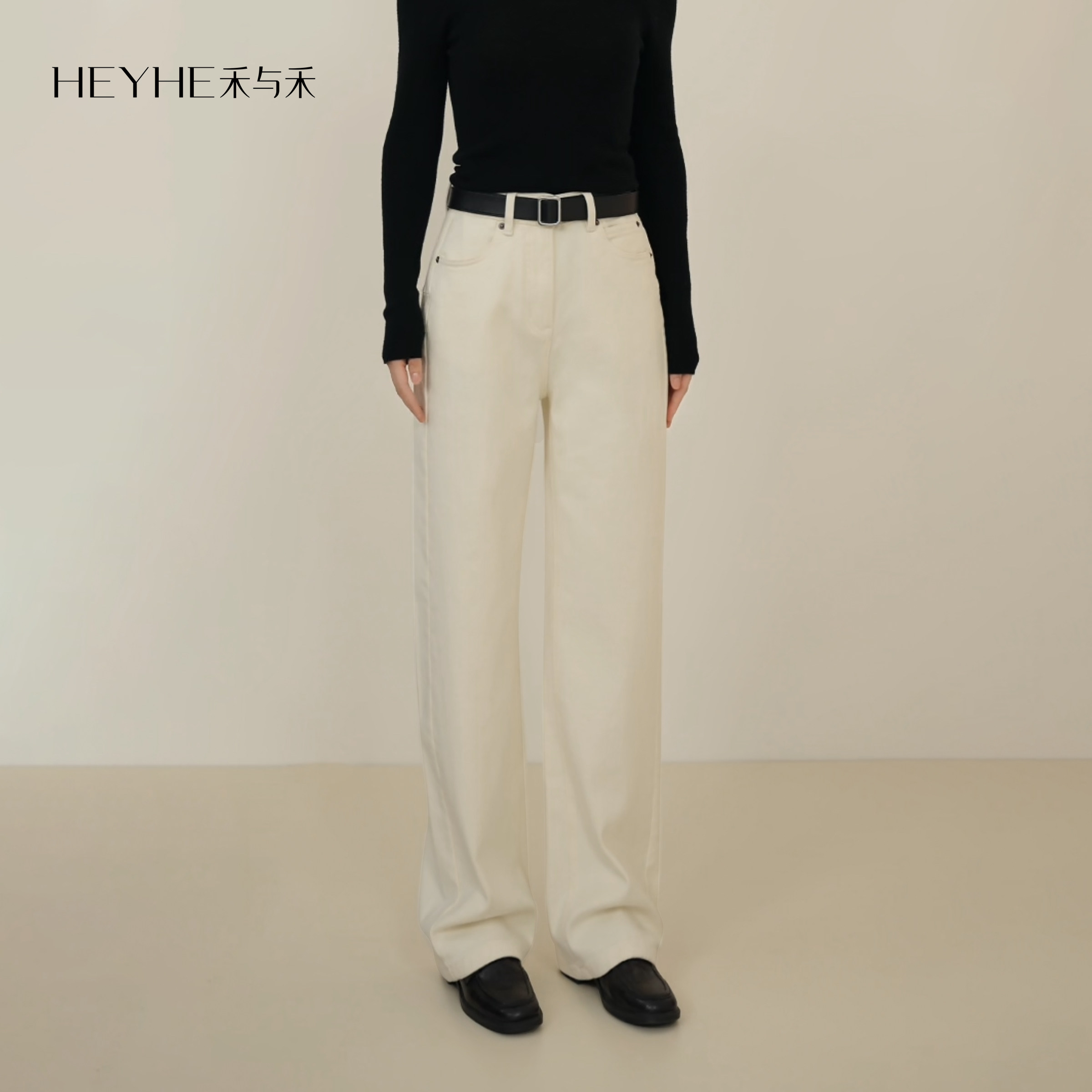 小禾【破茧牛仔】德绒锁温环保洗水保暖空气层微弯刀阔腿牛仔裤,女装/女士精品,棉裤/羽绒裤,淘宝优惠券,粉丝福利购,淘宝优惠卷