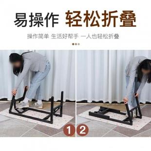 可折叠桌子餐桌家用小户型简易长方形小长方桌吃饭桌摆摊桌长条桌